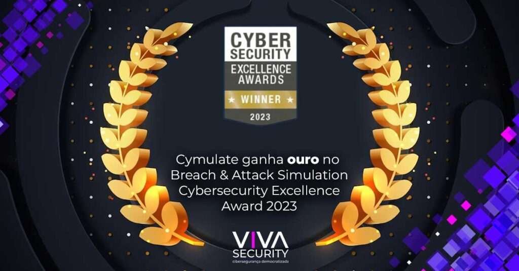 Cymulate ganha ouro no Breach & Attack Simulation Cybersecurity Excellence Award 2023