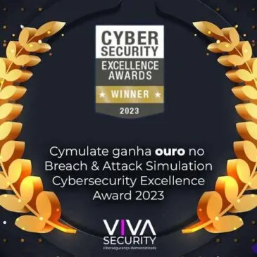 Cymulate ganha ouro no Breach & Attack Simulation Cybersecurity Excellence Award 2023