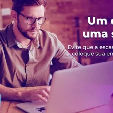 Um desafio, uma solução: Evite que a escassez de talentos coloque sua empresa em risco