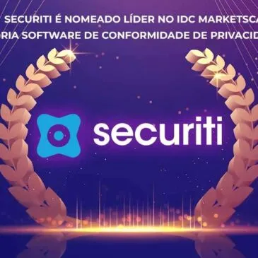 Securiti é nomeado líder no IDC MarketScape para software de conformidade de privacidade de dados